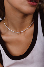 Collier Grain De Riz - Perles De Culture