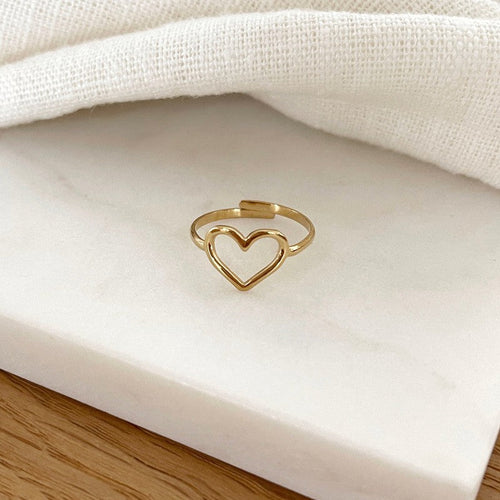 Bague "Maeva" acier-Bagues-instants-plaisirs-Instants Plaisirs | Bijoux