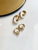 Madeleine hoop earrings