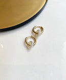 Madeleine hoop earrings