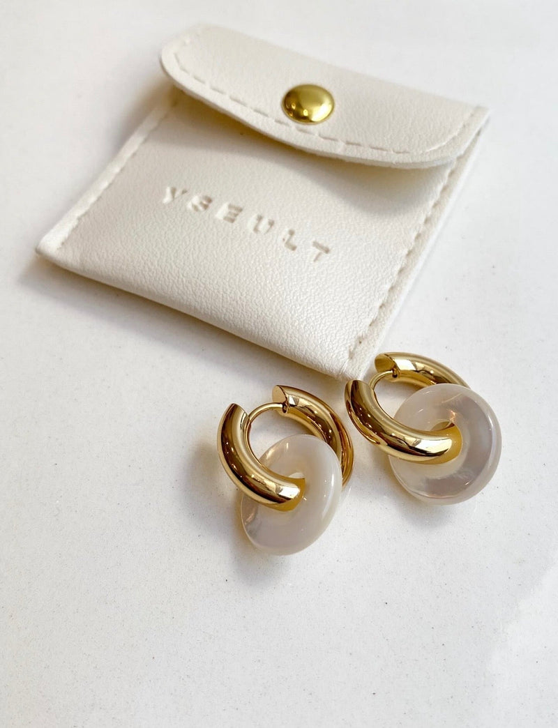 Madeleine hoop earrings