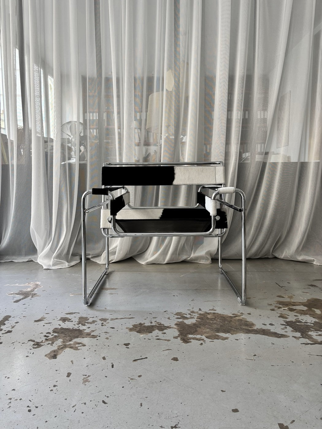 "Wassily" armchair by Marcel Breuer for Gavina