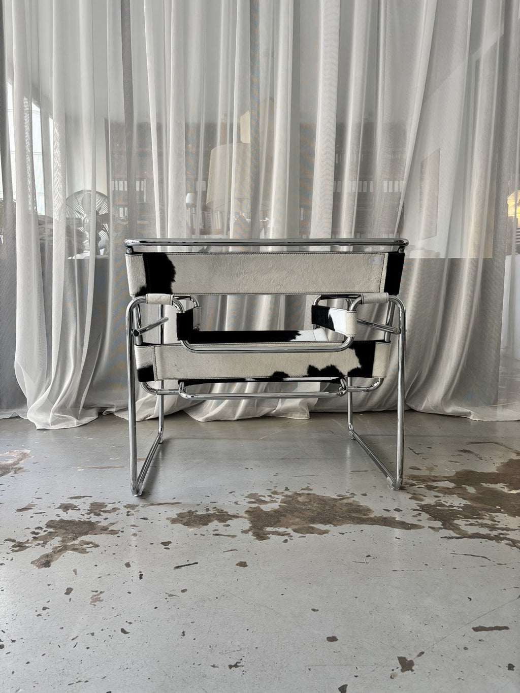"Wassily" armchair by Marcel Breuer for Gavina