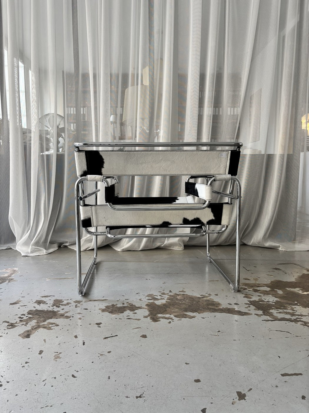 "Wassily" armchair by Marcel Breuer for Gavina