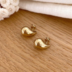 Boucles d'oreilles "Mini Gaia" acier-Boucles d'oreilles-instants-plaisirs-Instants Plaisirs | Bijoux