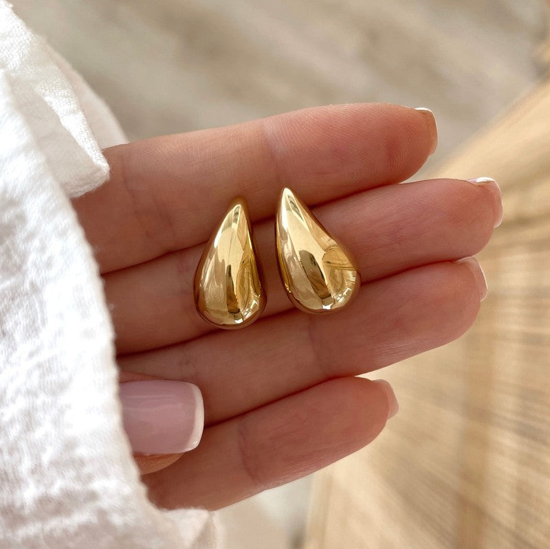 Boucles d'oreilles "Mini Gaia" acier-Boucles d'oreilles-instants-plaisirs-Instants Plaisirs | Bijoux