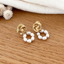 “Lucette” Steel Earrings