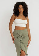 Jupe Najah Linen - Green