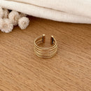 Anillo de acero “Nelly”