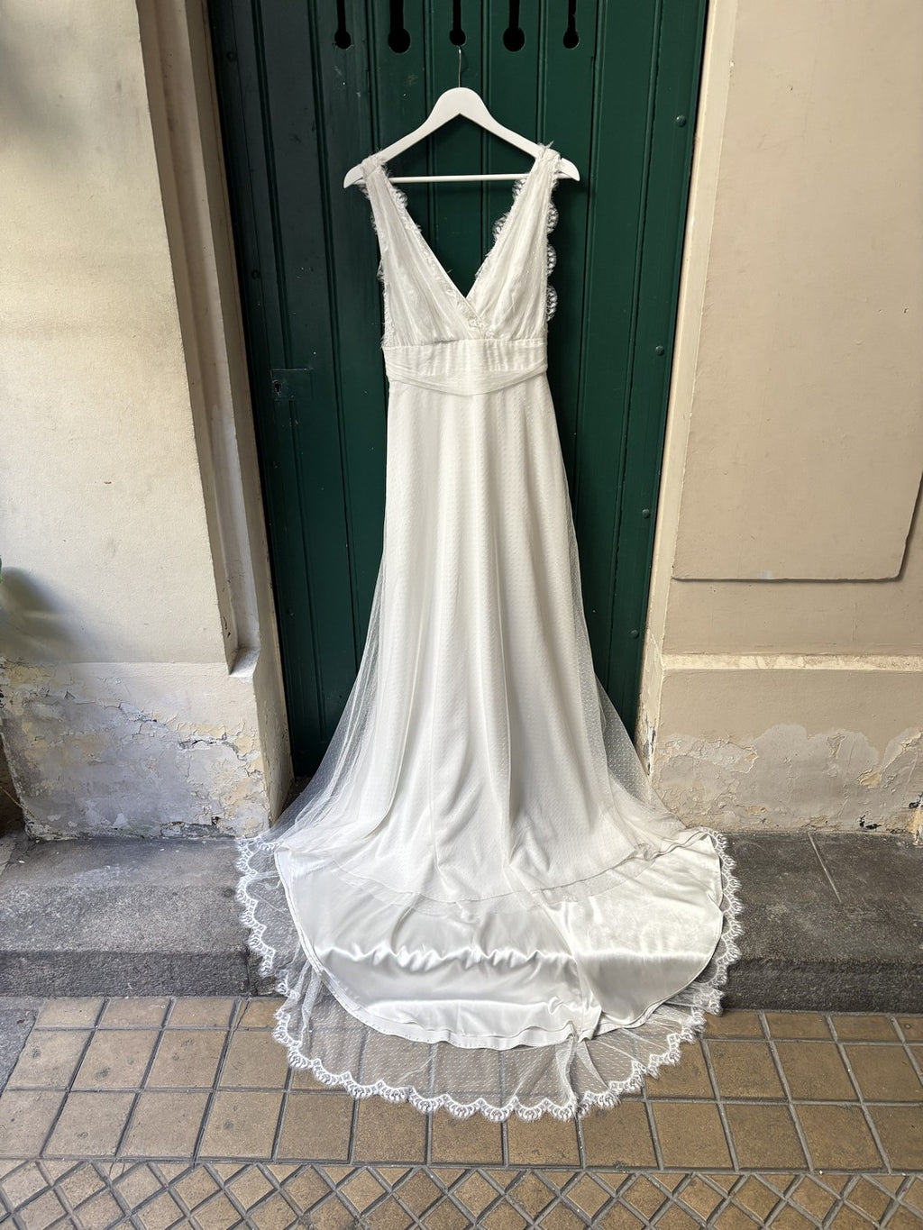 Abito Da Sposa Pénélope - Bianco Seta