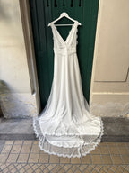 Abito Da Sposa Pénélope - Bianco Seta