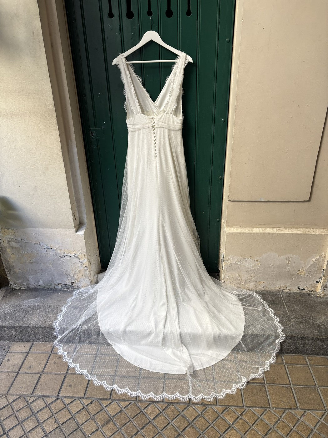 Abito Da Sposa Pénélope - Bianco Seta