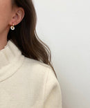Madeleine hoop earrings