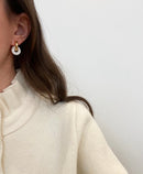 Madeleine hoop earrings