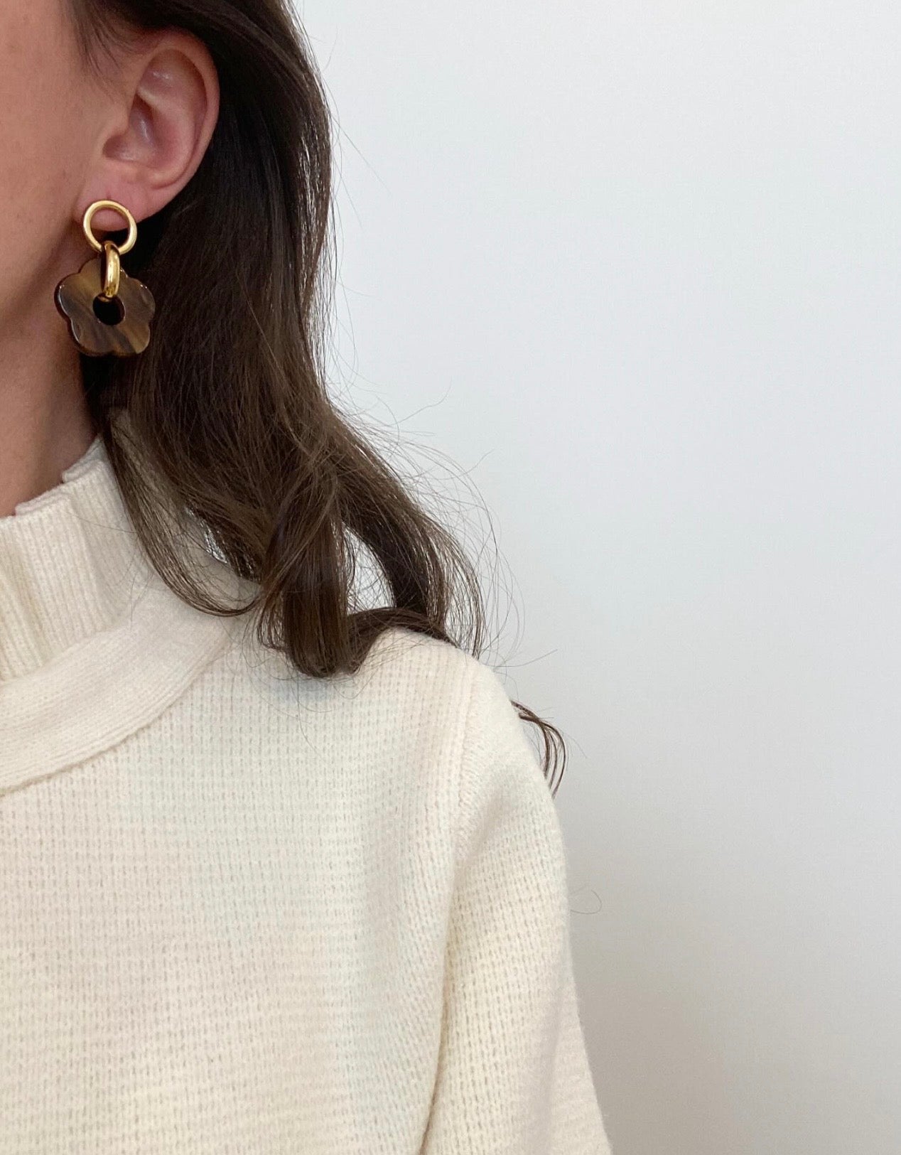 Boucles D'Oreilles Dahlia