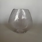 Pink Bubble Glass Vase