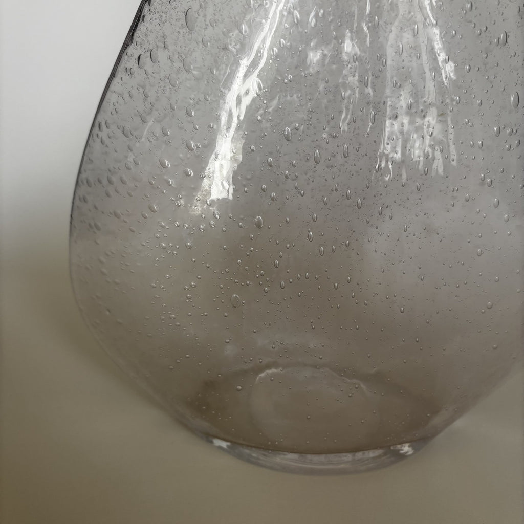 Pink Bubble Glass Vase