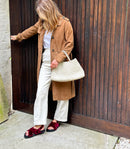 Sandalias Cruzadas Bloom Rojo Rubí - Lachoix