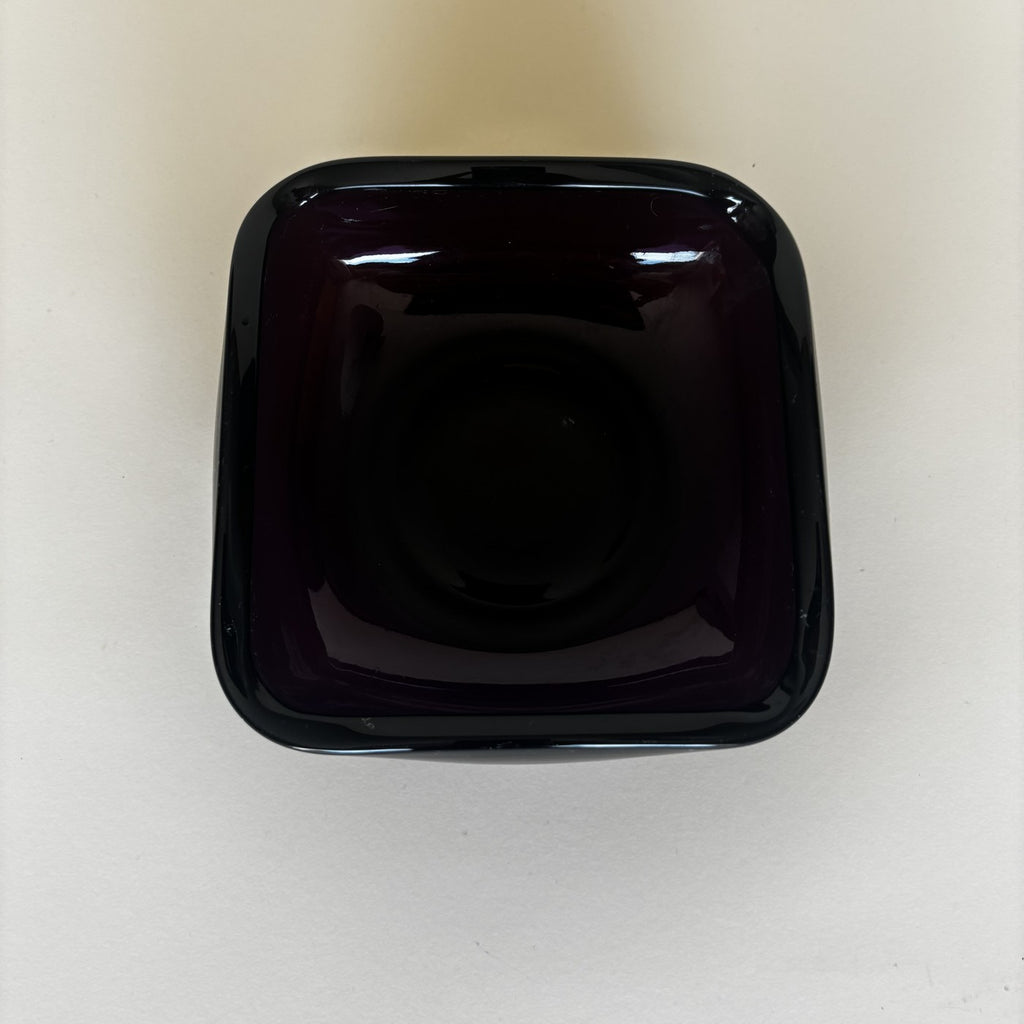 Vide Poche En Verre Violet