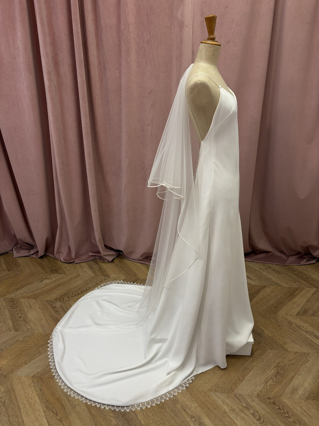 Voile Vierge - Blanc Soie