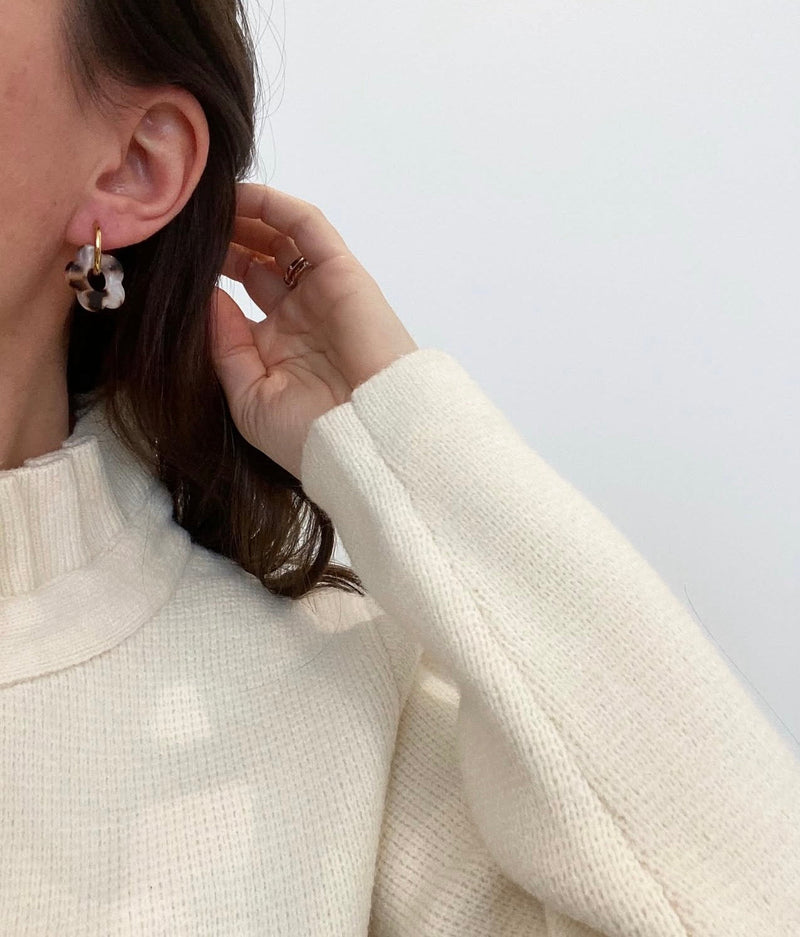 Sybille hoop earrings