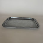 Silver-Plated Metal Tray
