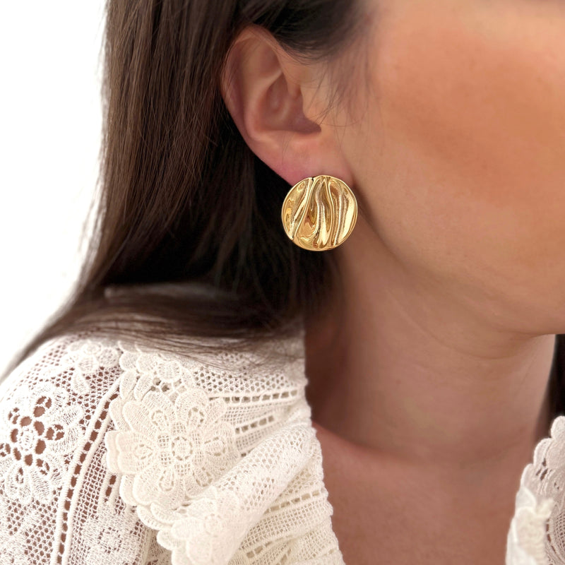 “Oréa” Steel Earrings