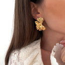 “Florane” Steel Earrings