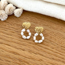 Boucles d'oreilles "Elly" acier