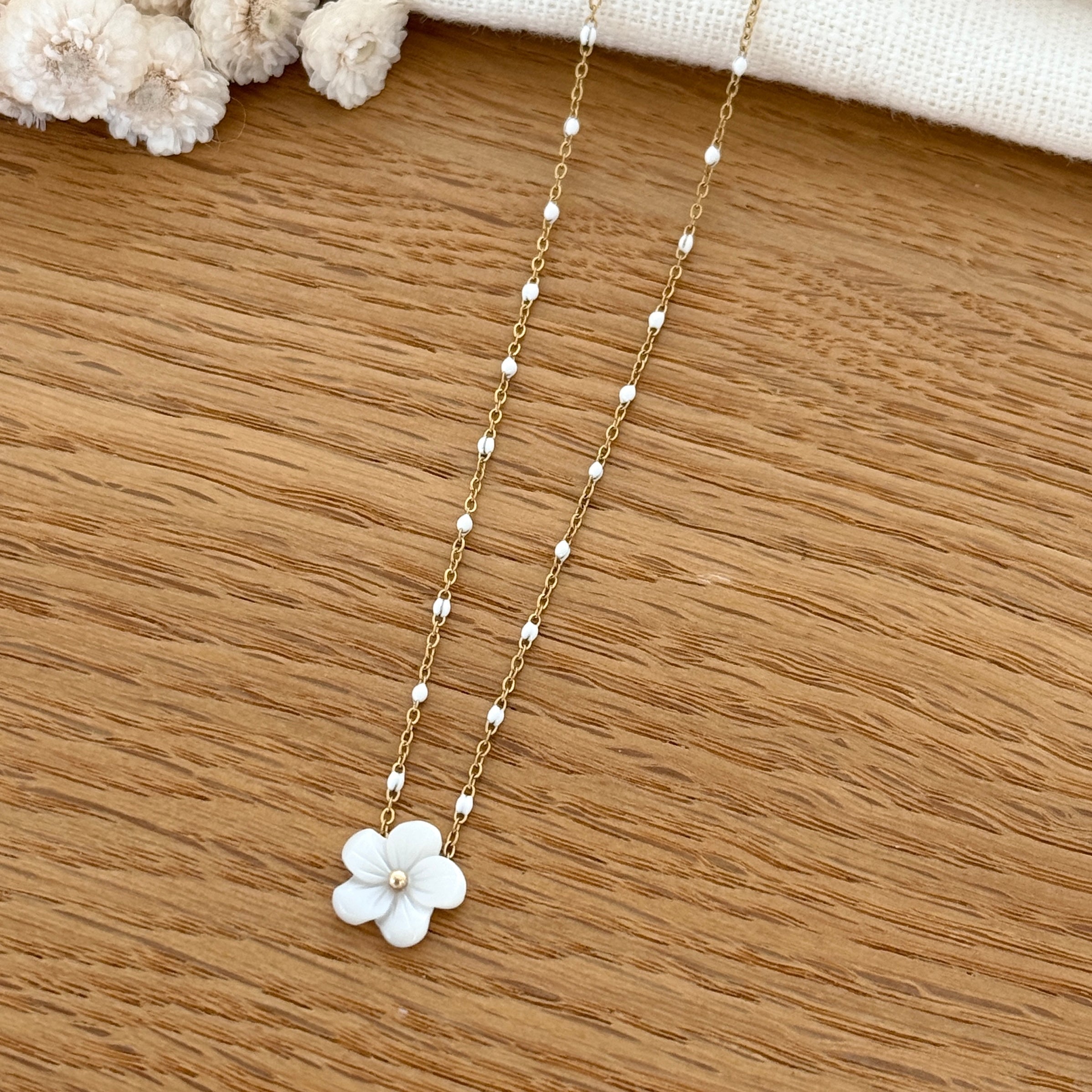 Collar de acero “Katell”