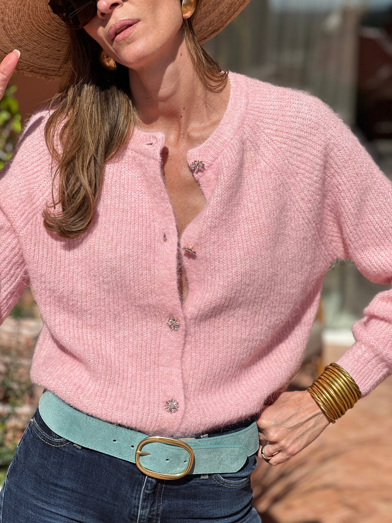 Cardigan Oxane - Rose