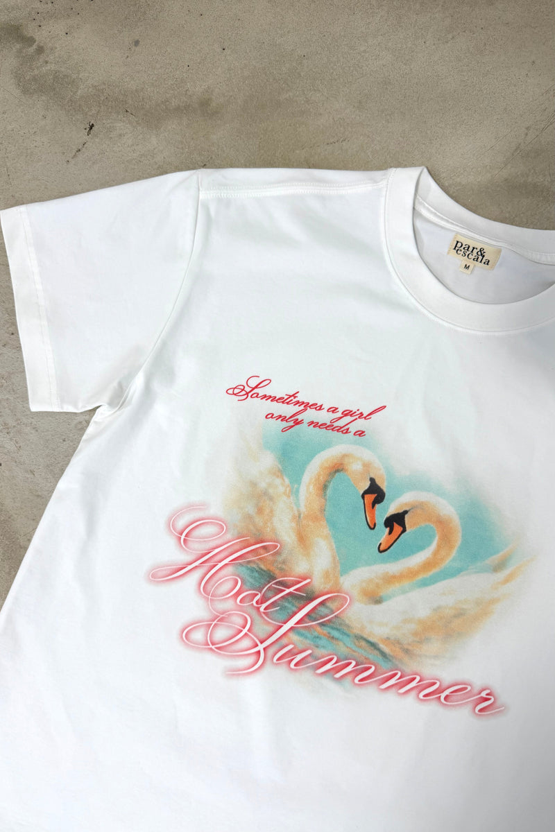 T-Shirt Hot White