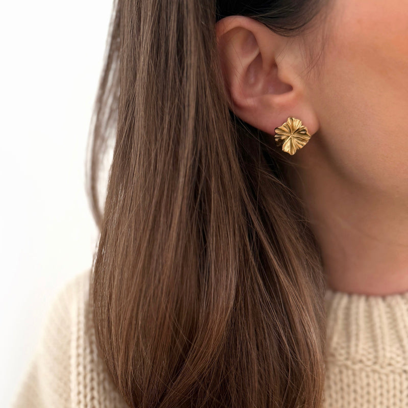 “Rosalia” Steel Earrings