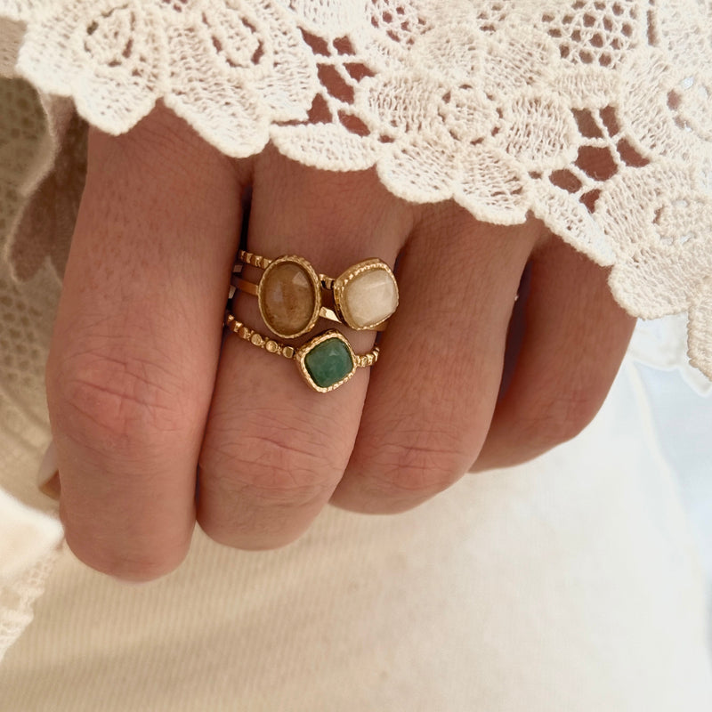 “Naïa” Steel Ring