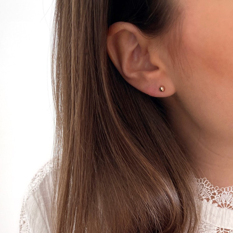 Pendientes “Bille” bañados en oro-Instants-plaisirs-pendientes-0.4cm-Instants Plaisirs | Joyas