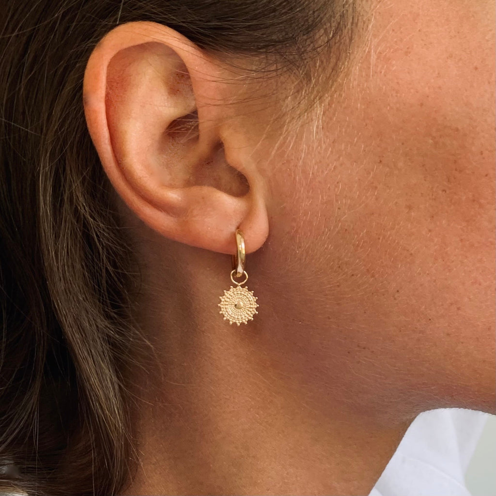 Boucles D'Oreilles Soleil