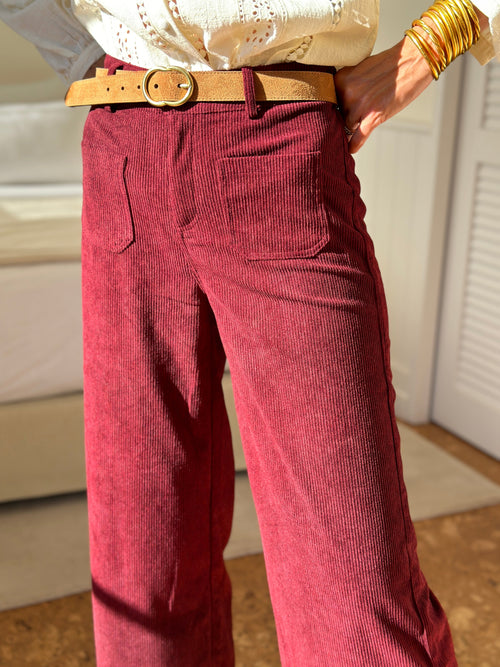 Pantalon Cayenne - Bordeaux