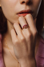 Bague Frida - Rubis