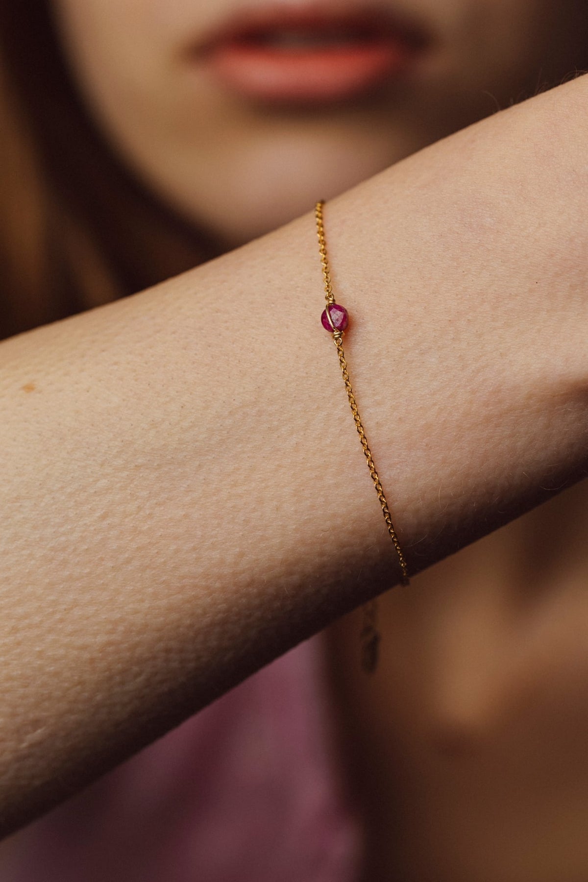 Bracelet Stella - Rubis