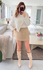 Gonna pantalone Dolores - Beige