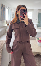 Chaqueta Brunelle - Chocolate