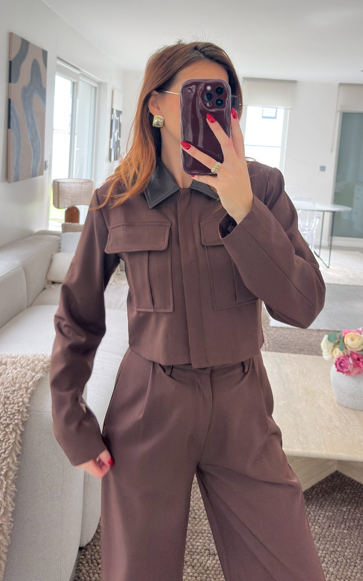 Chaqueta Brunelle - Chocolate
