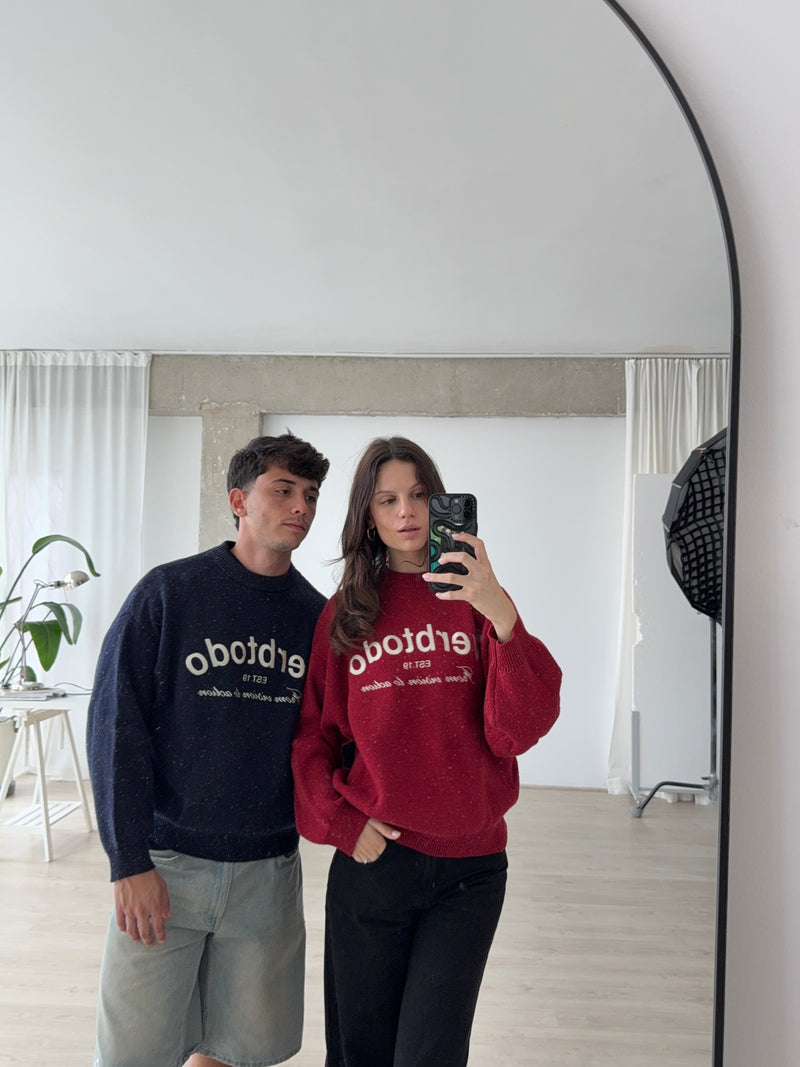 Mailles Vintage Rouge