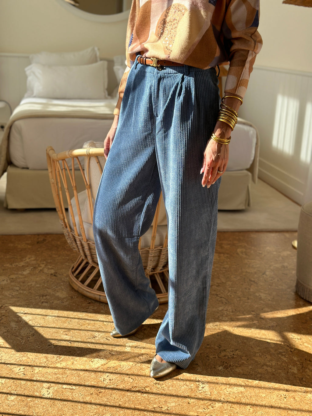 Pantalón Avaline - Azul