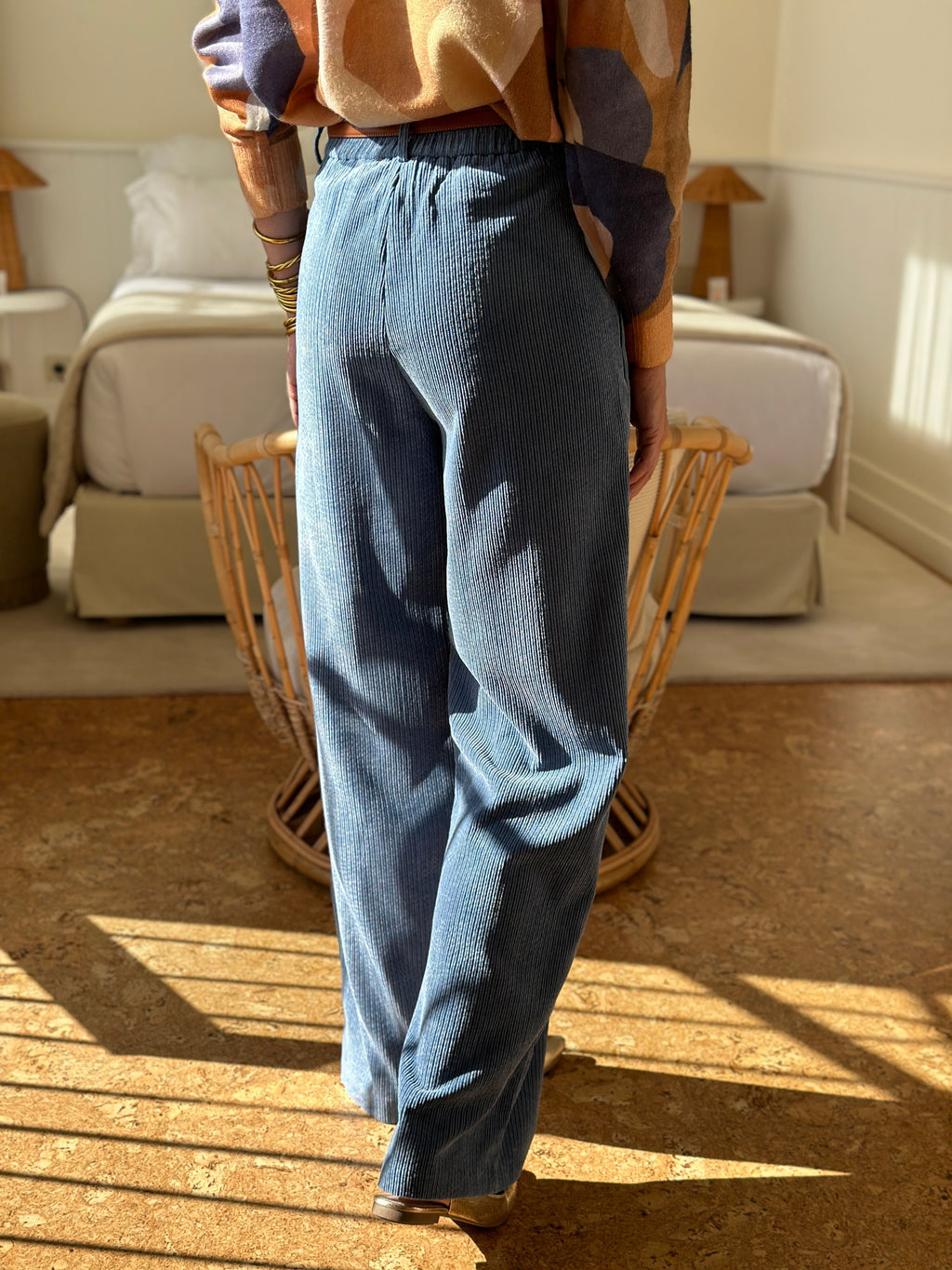 Pantalón Avaline - Azul