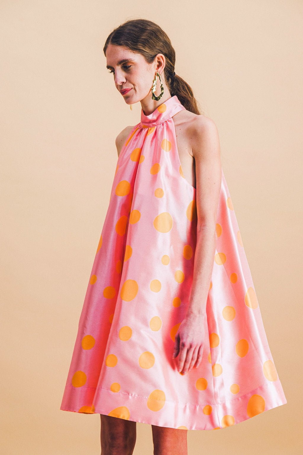 Paule Swinging Dot Dress