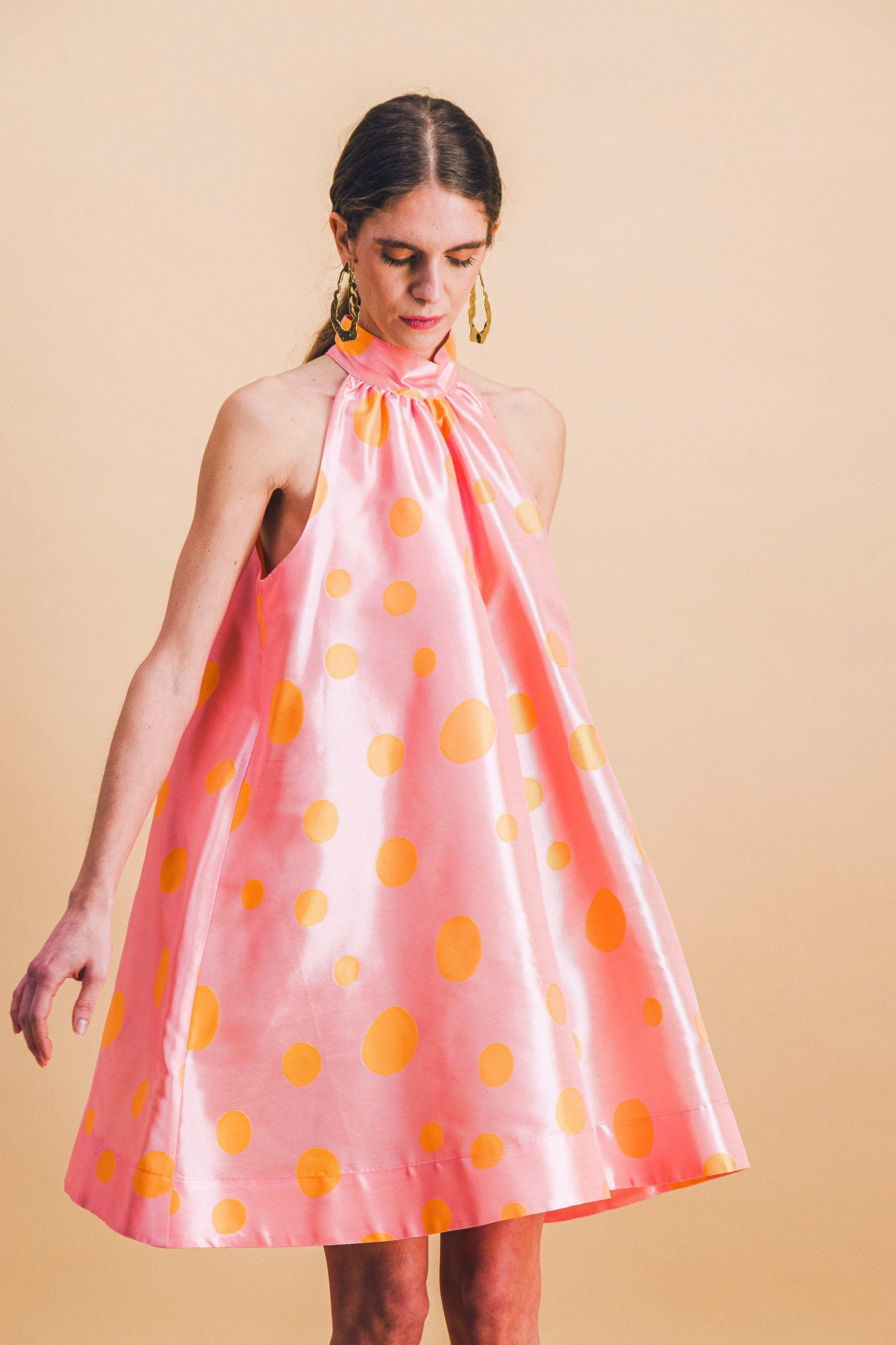 Paule Swinging Dot Dress