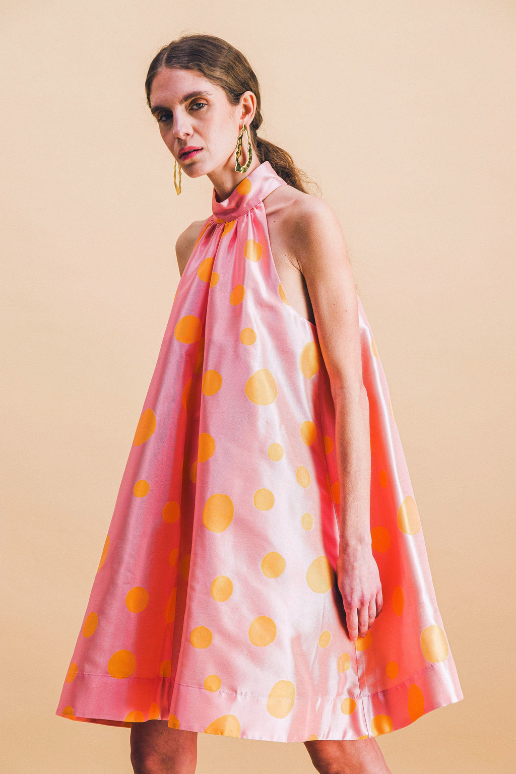 Paule Swinging Dot Dress