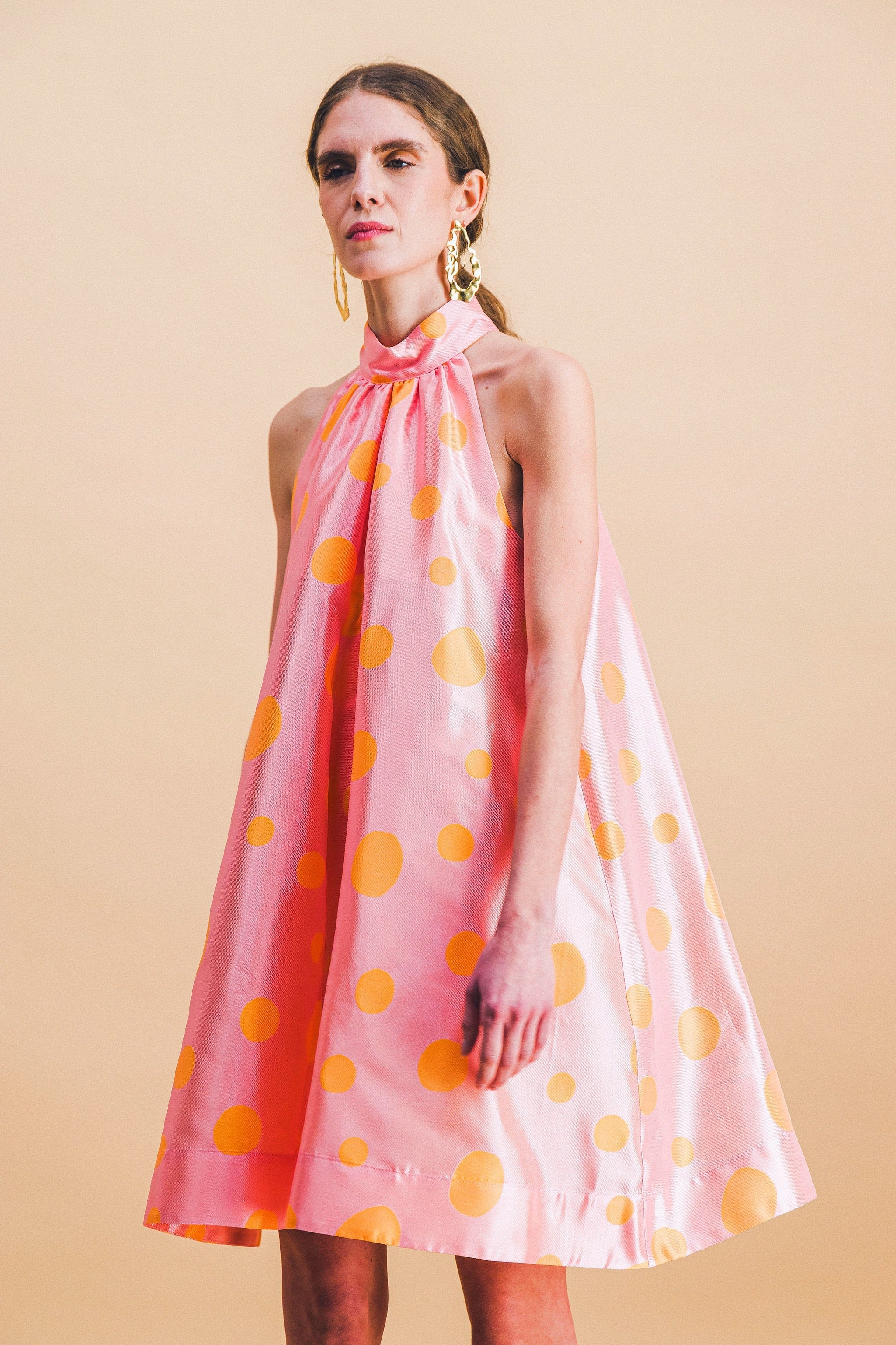 Paule Swinging Dot Dress