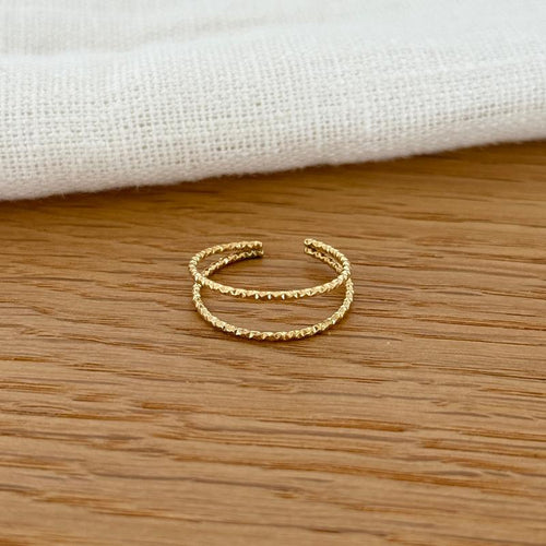 Anillo de acero “Lía”